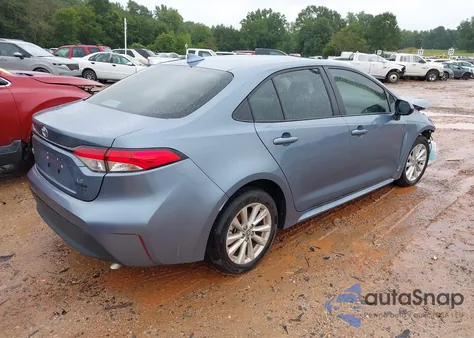 2025 Toyota Corolla Le from USA, damaged, VIN 5YFB4MDE5SP253561